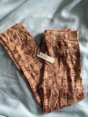 Kate Quinn Bird Nouveau Classic Legging Pants 6Y Beechwood Modal Woods